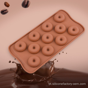 Fofo molde de chocolate de silicone nz